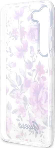 Produktbild Guess GUHCS23MHCFWST S23+ S916 white/white hardcase Flower Collection (Samsung Galaxy S23+)
