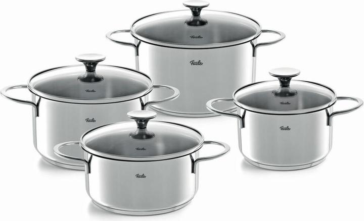 Fissler Copenhagen Set 4tlg (Pfannenset + Topfset, Edelstahl)