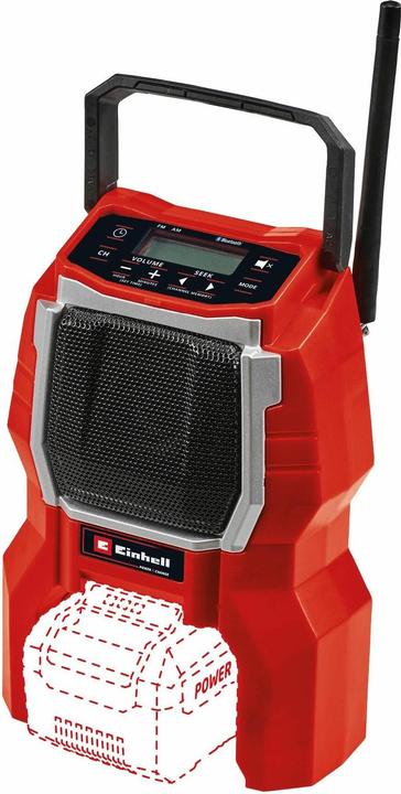Einhell Battery radio TC-RA 18 Li BT (AM, FM, Bluetooth)