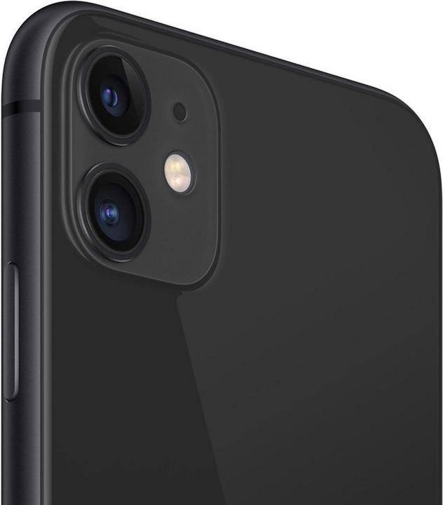 Actual product image No Name iPhone 11 Refurbished (Very Good) 64 GB 6.1 Inch (15.5 cm) iOS 16 Black (64 GB, Black, 6.10", 12 Mpx, A / Like new)
