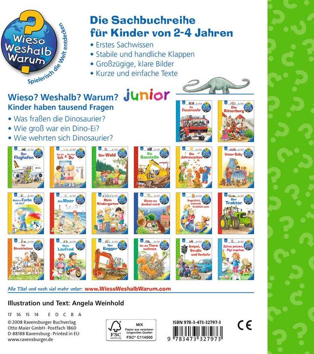 Image du produit Ravensburger Die Dinosaurier (Allemand, Angela Weinhold, 2012)
