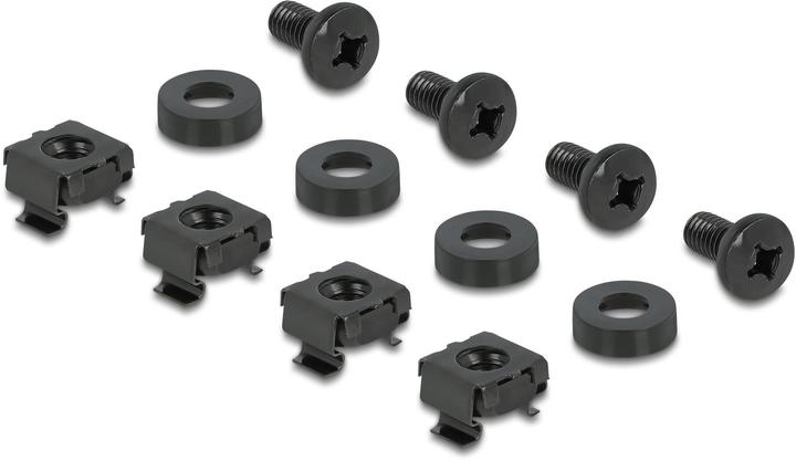 Produktbild Delock 19" Kabelmanagement Rangierpanel mit Bürste und 2 Öff