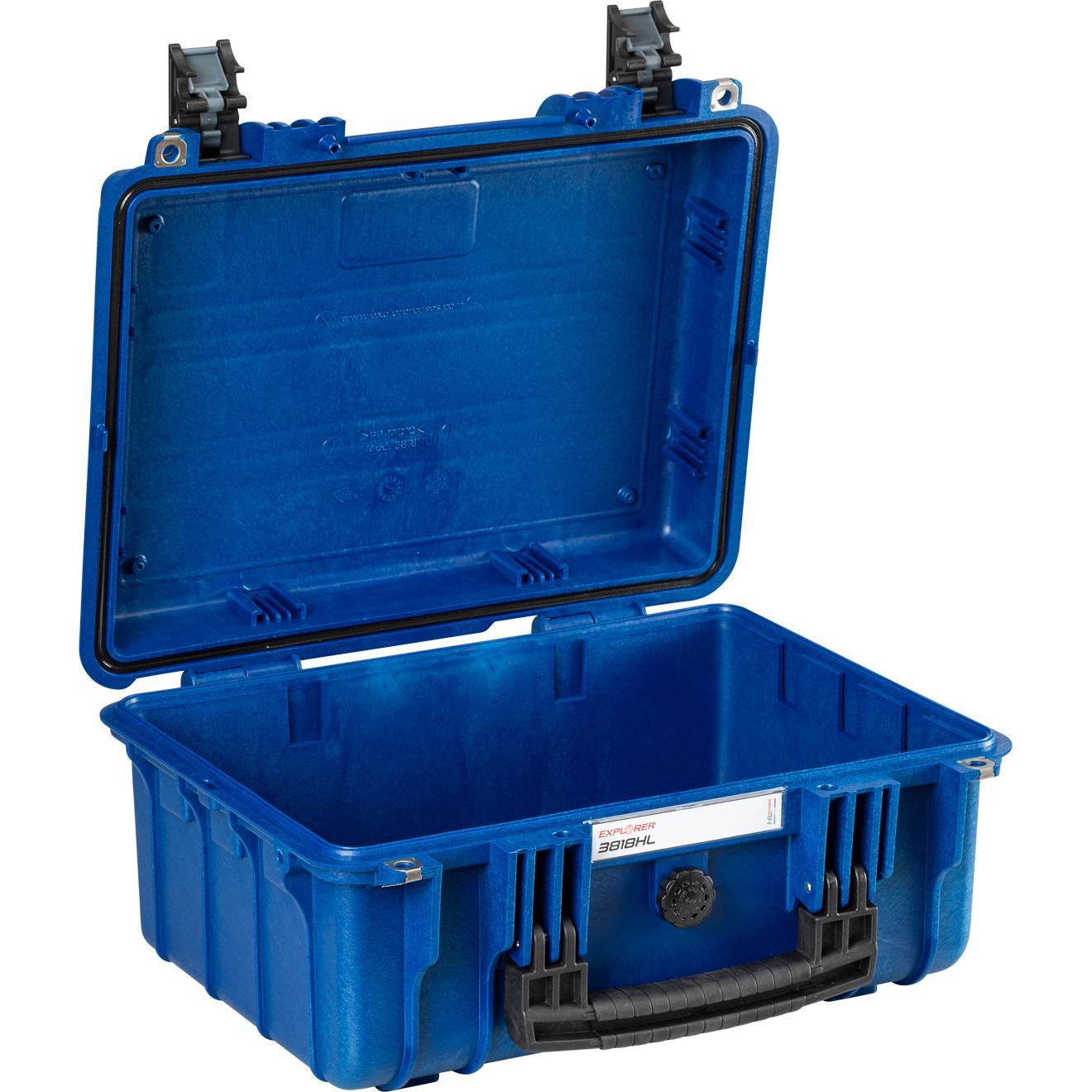 Thumbnail - Explorer Cases Outdoor Koffer 3818HL.N E blue navy empty (B x H x T) 38 x 27 x (Kamera Beutel, 15.90 l), Kameratasche, B...