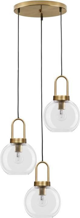Actual product image Nova Luce IRVINE pendant light E27 triple gold 150x30cm dimmable 9241190