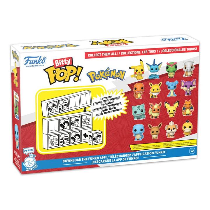 Produktbild Funko Bitty POP! 4 Pack Pokemon: Pikachu