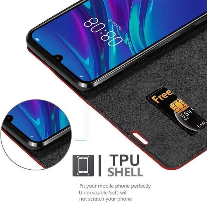 Actual product image Cadorabo Book Invisible Magnet Cover (Huawei Y6 (2019))