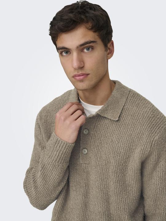 Immagine prodotto Only & Sons Onsdale Rlx Ls Polo Knit Noos (XS)