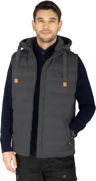 Actual product image Normani Men Winter Quilted Vest Nanaimo - 1557 (XXL)