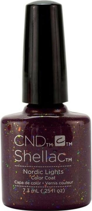Actual product image CND Shellac - Color Coat Nordic Lights (Nordic Lights, UV gel varnish)