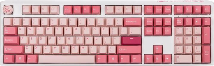 Actual product image Ducky One 3 Gossamer Pink Gaming Keyboard - MX-Blue (US) (US, Cable)