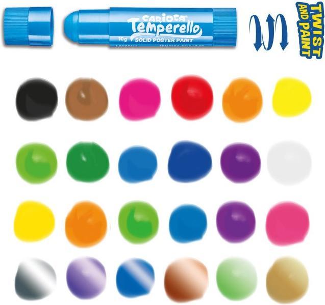 Image du produit Carioca Couleurs de stylo en 24 couleurs (24 couleurs, 24 x)