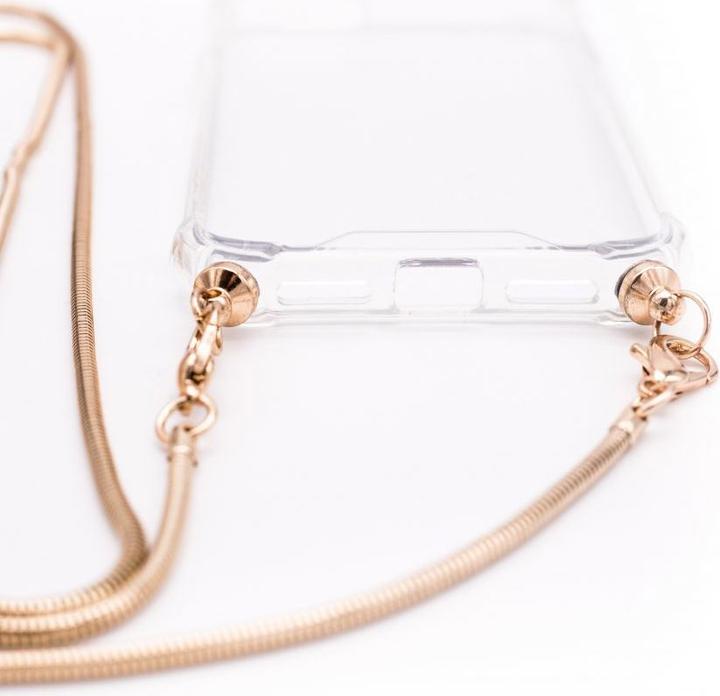 Actual product image Evelatus iPhone 11 Pro Max Silicone TPU Transparent with Necklace Strap (Apple iPhone 11 Pro Max)