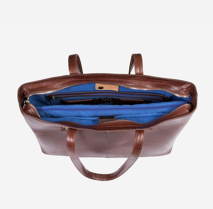 Produktbild Jekyll & Hide Grosser Laptop-Shopper aus Leder (13 l)