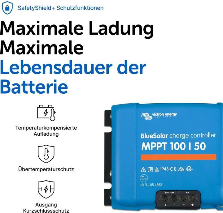 Produktbild Victron Energy BlueSolar MPPT 100/50