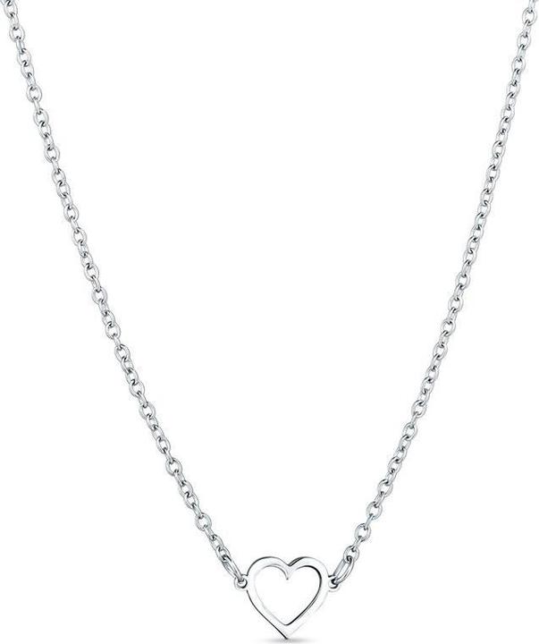 Immagine prodotto Vuch Collana romantica in acciaio Cuore Vrisan Argento