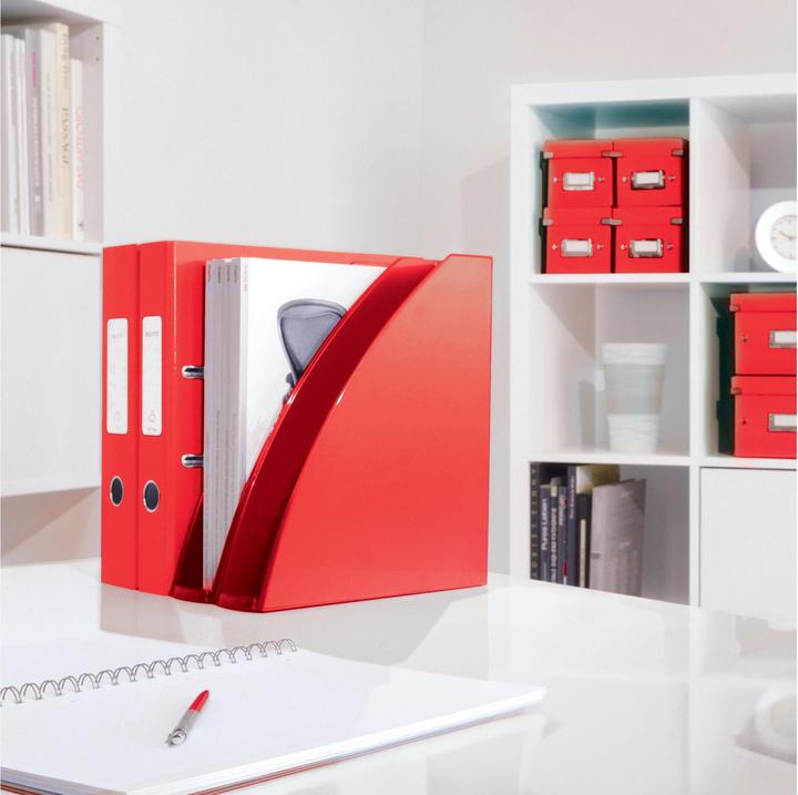 Image du produit Leitz Porte-revues A4 Wow rouge métallique (A4)