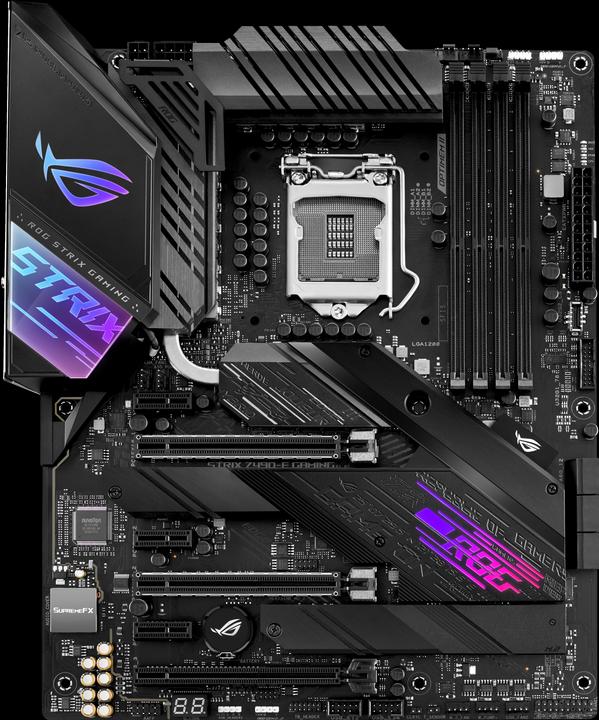 Produktbild ASUS ROG Strix Z490-E Gaming (LGA 1200, Intel Z490, ATX)