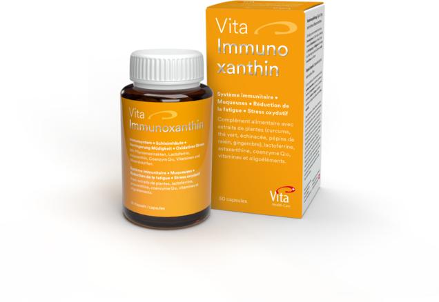 Actual product image Vita Immunoxanthin capsules (50 pcs) (50 Piece, Capsules, 185 g)