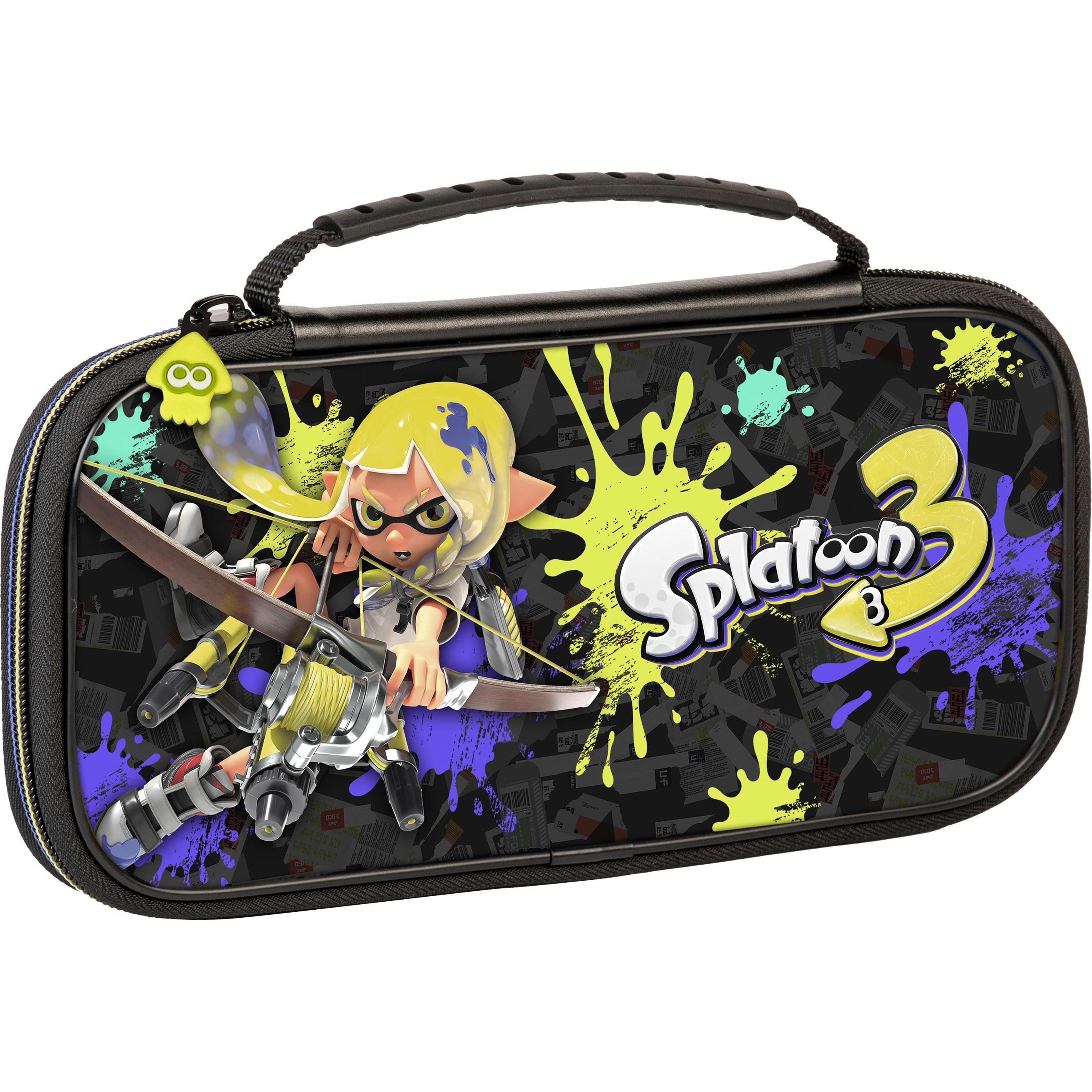 Nacon Gaming Custodia da viaggio - Splatoon 3 (Switch, Switch Lite, Switch OLED), Altri accessori gaming, Multicolore
