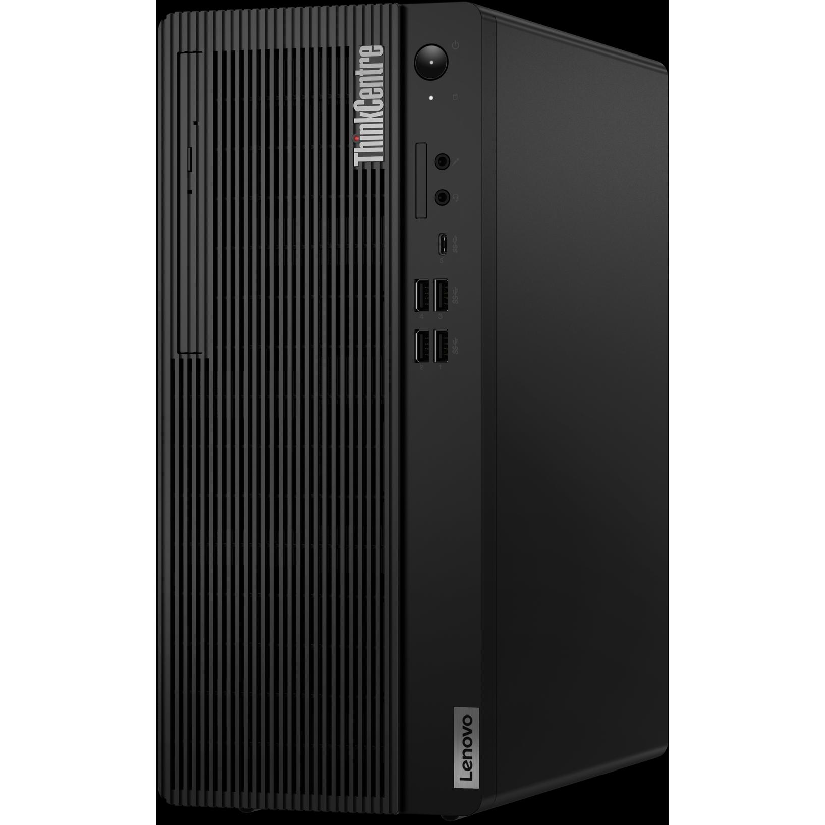 Thumbnail - Lenovo ThinkCentre M70t Gen 5 (Intel Core i7-13700, 32.77 GB, 512 GB, UHD Graphics 770), PC, Schwarz