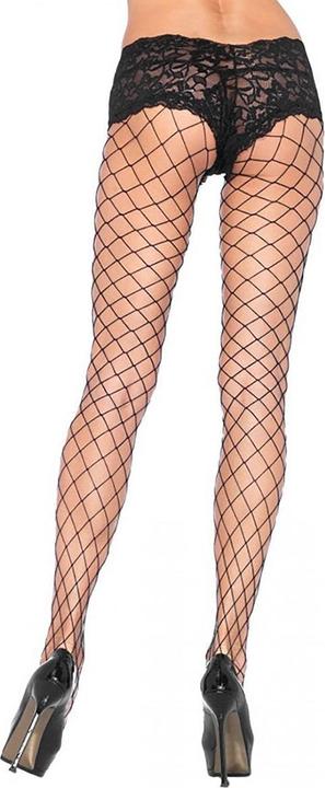 Produktbild Leg Avenue Grobmaschige Netzstrumpfhose schwarz (XL)