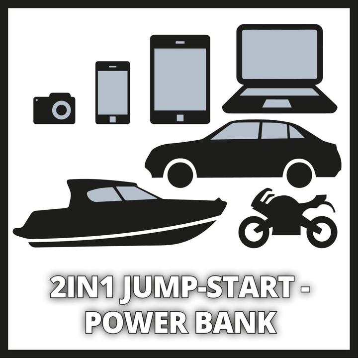 Image du produit Einhell CE-JS 12 (400 A, 3700 mAh)