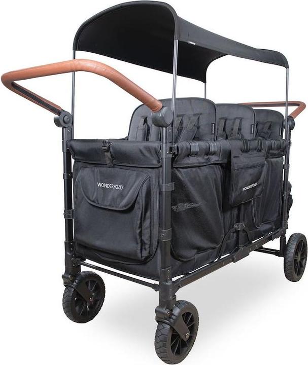 WonderFold W6 Luxe Pro KinderVan für 6 Kinder / Bollerwagen