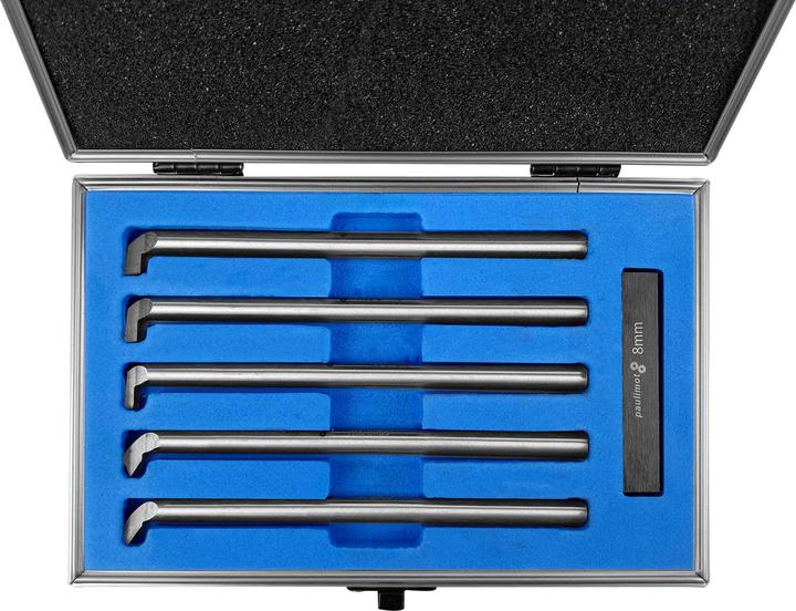 Immagine prodotto Paulimot Set di barre di alesaggio HSS 5 pezzi 8 mm