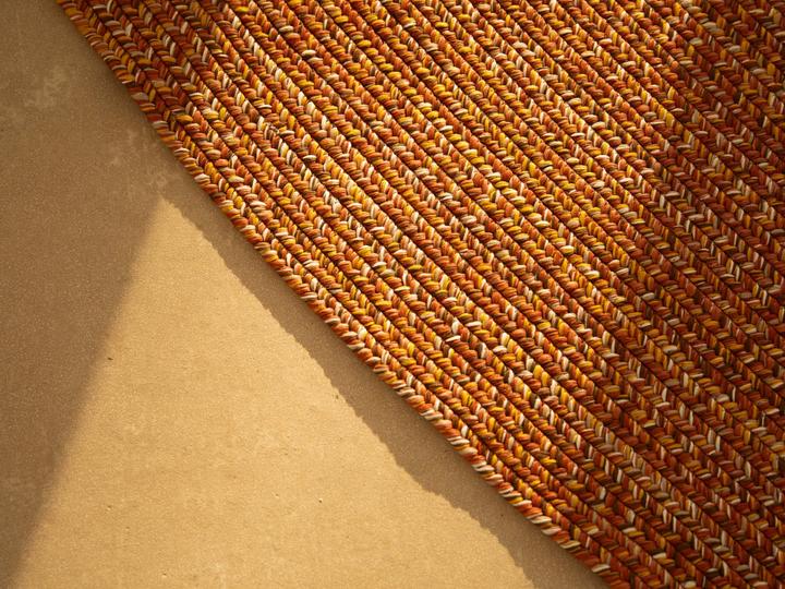 Actual product image Micadoni Carpet, "Creu", 150x150x0.5 Made in Europe (150 x 150 cm)