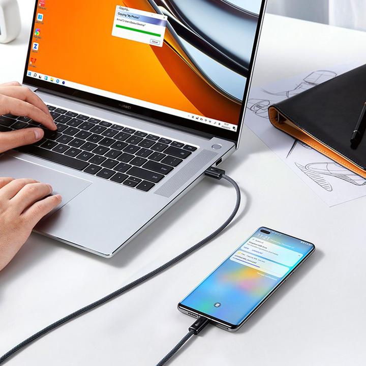 Produktbild Baseus USB A – USB C (1 m, USB 3.2 Gen 1, 100 W)