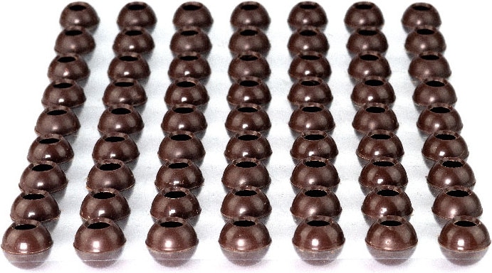 Produktbild W. Bruderer Hohlkugeln Dunkel (63 x)