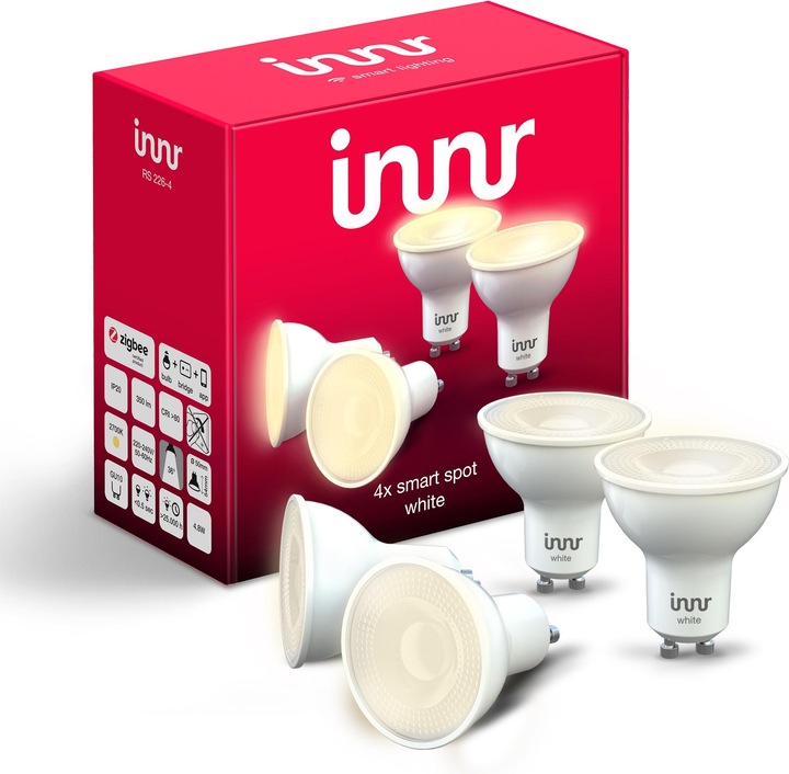 Image du produit Innr RS 226 (GU10, 4.80 W, 350 lm, 4 x, F)