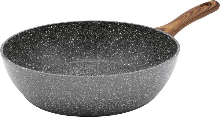 Image du produit Krüger Poêle forgée Jumbo en aluminium, Ø 28 x 7,5 cm (28 cm, Poêle à frire, Aluminium)