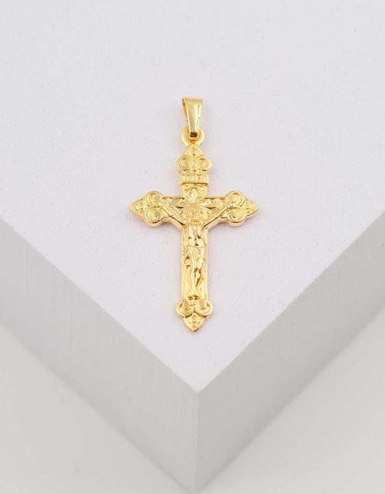 Image du produit Muau Croix (Or blanc, Or jaune, Or rose ou argent)