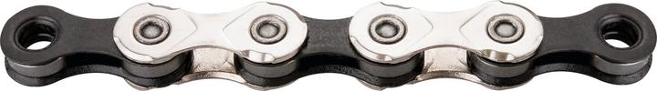 Produktbild KMC Unisex – Erwachsene X11 Kette, Silber,schwarz, 1/2 X 11/128 118GL SI/SW (11-fach)