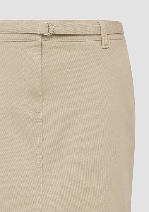 Immagine prodotto S.Oliver Rock Midirock aus Twill mit Gürtel und Schlitz (46)