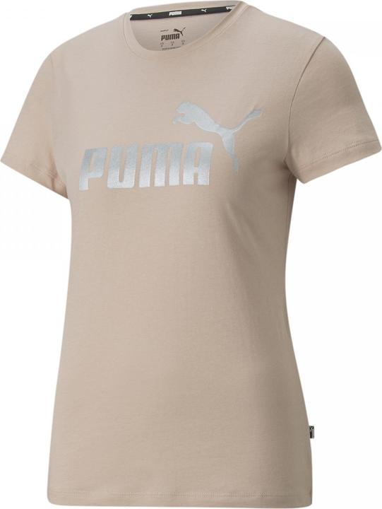 Actual product image Puma ESS+ Metallic Logo Tee (XS)