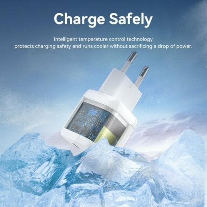 Produktbild Vention Wandladegerät FAKW0-EU 30 W USB-C Rosa (30 W)
