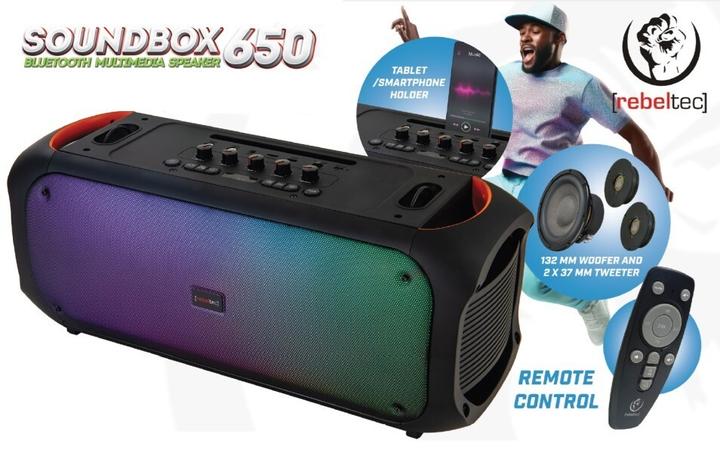 Rebeltec Speaker SoundBox 650 80W RMS