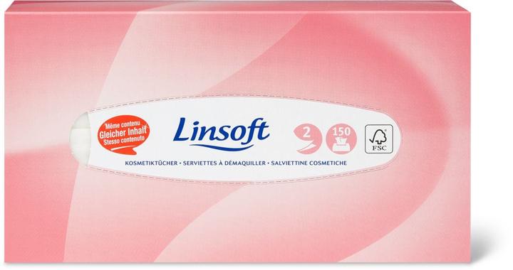 Actual product image Linsoft Cosmetic Tissues Box FSC