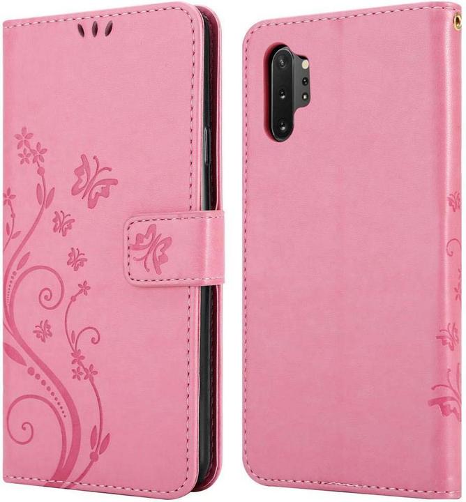 Actual product image Cadorabo Flower Book Cover (Samsung Galaxy Note 10 Plus)