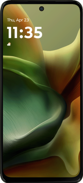 Actual product image Motorola moto g15 (128 GB, Iguana Green, 6.72", Dual SIM, 50 Mpx, 4G)