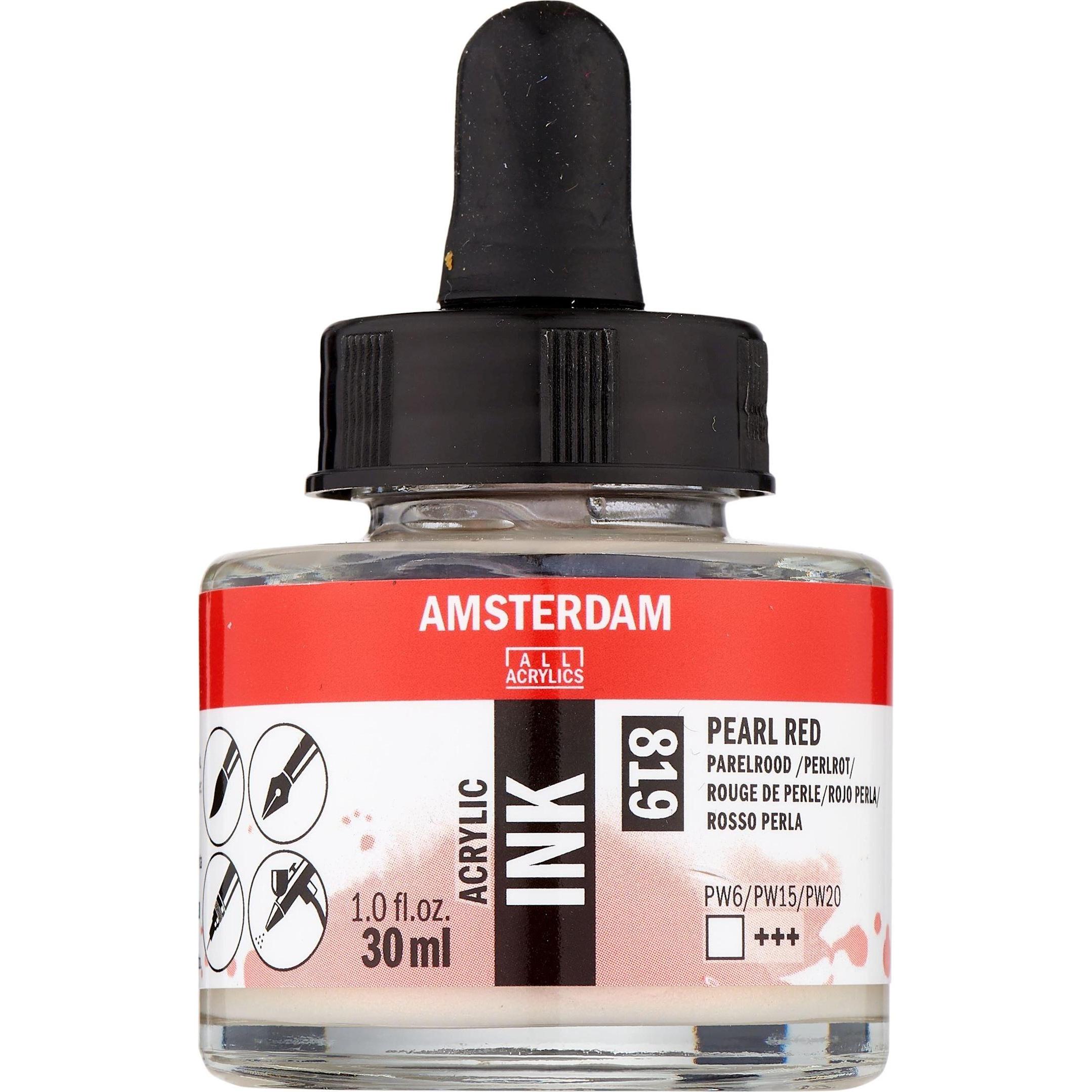 Thumbnail - Amsterdam, Ersatzpatrone, Acryltinte 819 (Blau, Grün, Rot)