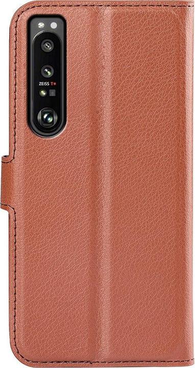 Image du produit Cover-Discount Sony Xperia 1 IV - Étui en cuir marron (Sony Xperia 1 IV)
