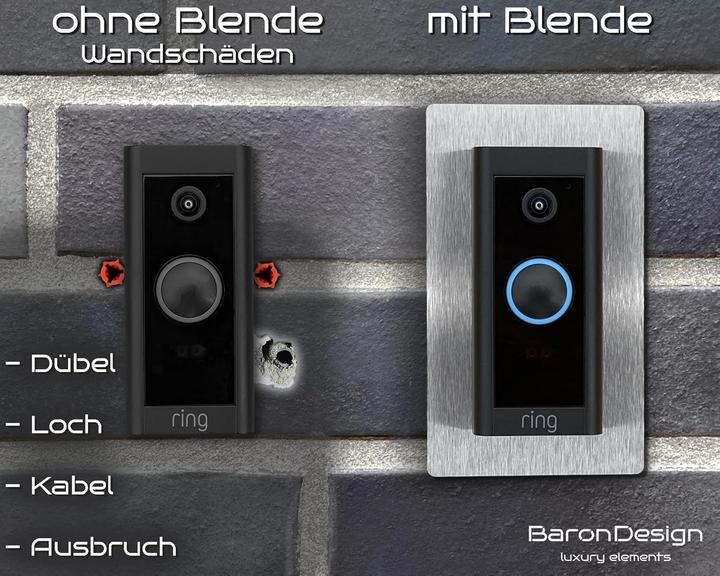 Produktbild Baron Design Blende für Video-Türklingel