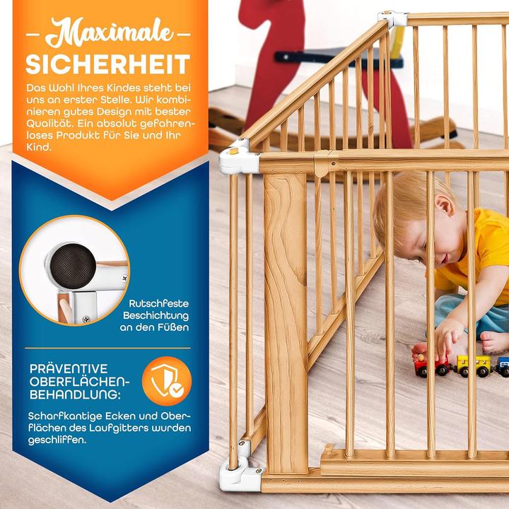 Produktbild Kiduku Laufgitter (Kiefer)