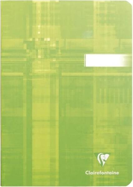 Image du produit Clairefontaine Carnet de notes avec règle (A5, Blanc, Couverture rigide)