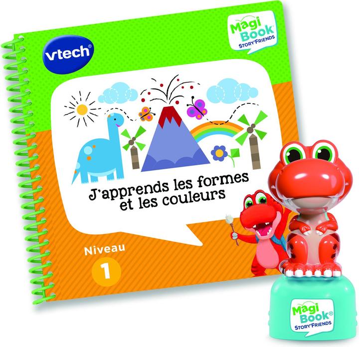 Image du produit VTech MagiBook Story'Friends -Livre J'apprends les formes et les couleurs + personnage (Français)