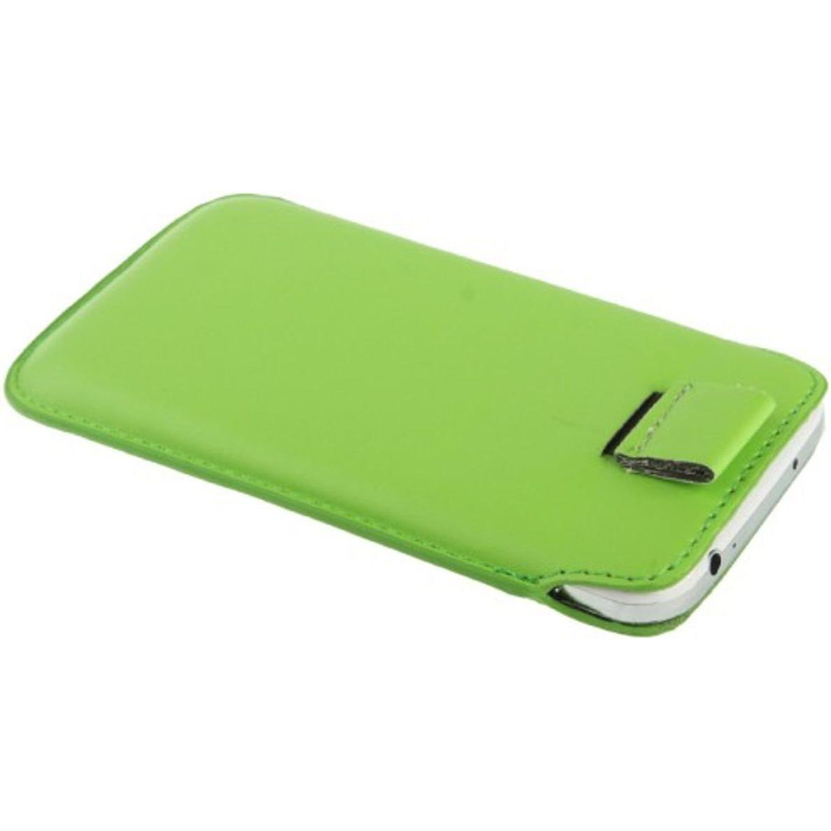 Thumbnail - König Design Handyhülle Tasche Slide Hülle Grün (HTC One M7, HTC One, Samsung Galaxy S3 i9300, Samsung Galaxy Nexus I925...