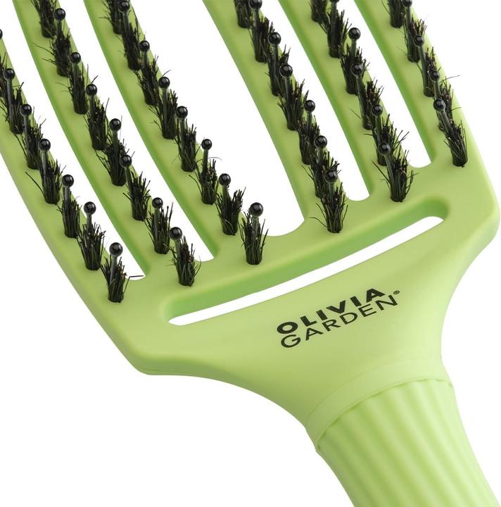 Produktbild Londa Olivia Garden Finger Brush Dolce Vita Hair Brush Green Pistachio